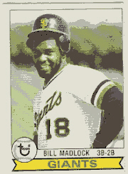 1979 Topps Baseball Cards      195     Bill Madlock